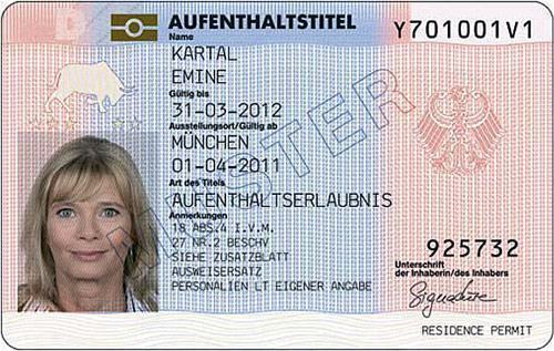 residence permit là gì