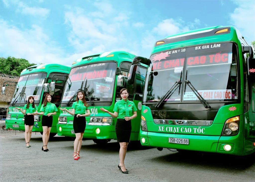 Xe khách Hà Nội Hải Phòng chạy cao tốc không bắt khách dọc đường