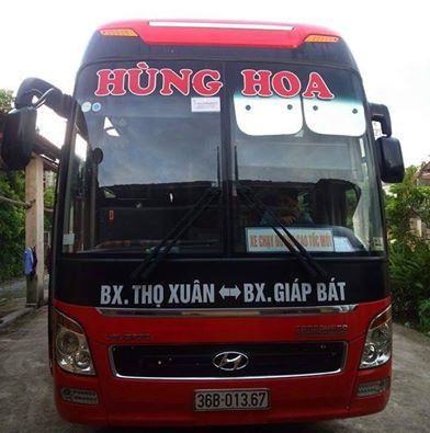 xe khách Hà Nội - Thanh Hóa