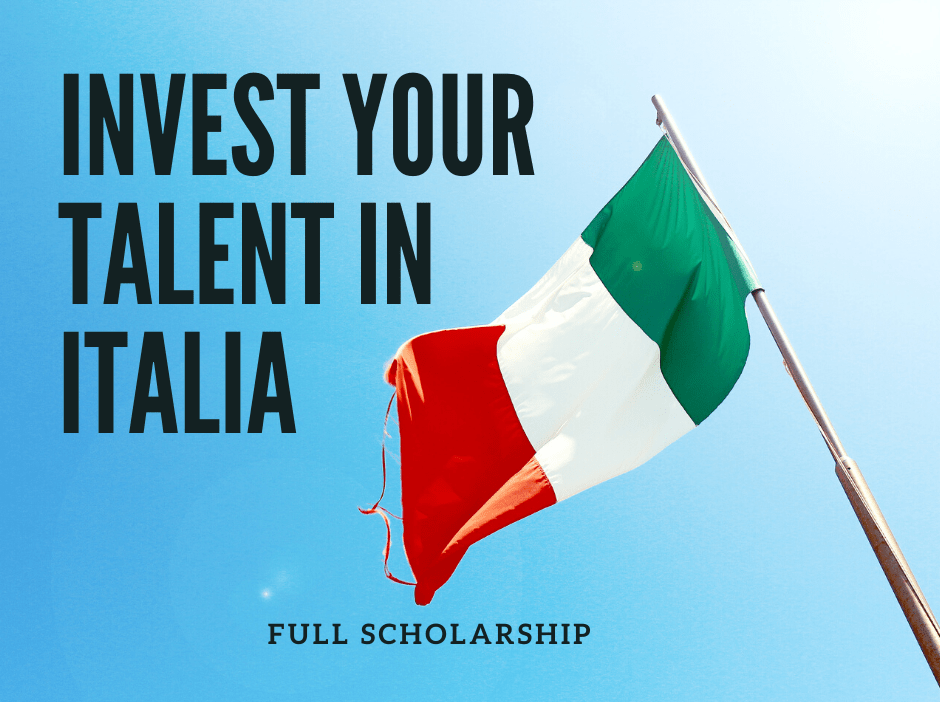 Học bổng toàn phần của chính phủ Italy