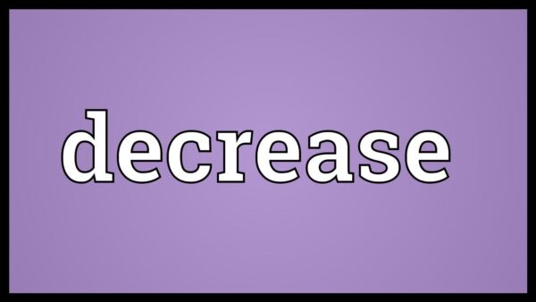 Decrease đi với giới từ gì? "decrease by" hay "decrease to"?