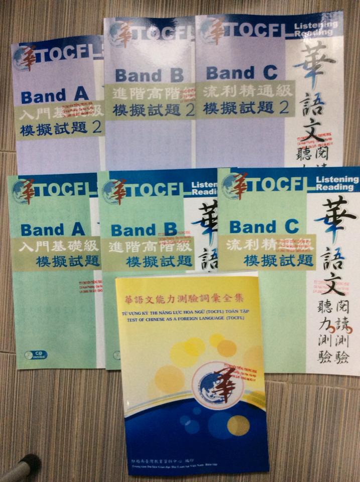 Bộ đề luyện thi tocfl band abc ,Cấu trúc đề thi TOCFL 